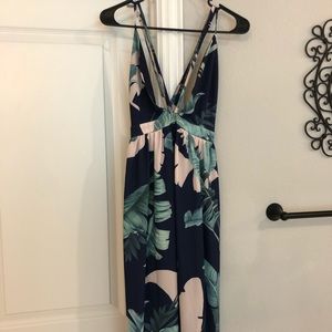 Strappy Floral Maxi Dress